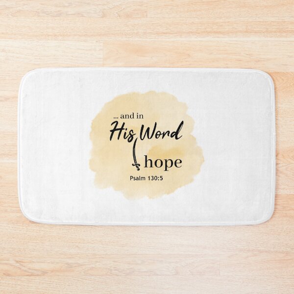 Item preview,  Psalm 130, In His Word I hope designed and sold by SolidJoy.