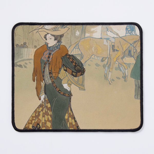 Item preview, Art Nouveau - Horse race - Georges De Feure - Vintage Art designed and sold by RickE.