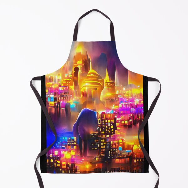 Item preview, City Lights 29 Golden Magic designed and sold by mhfoto.