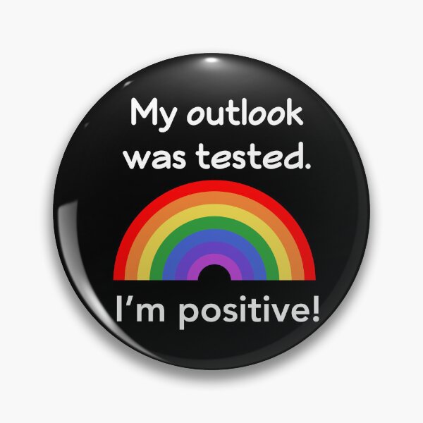 Item preview, Positive Attitude - My Outlook Was Tested, I'm Positive designed and sold by avataraustin.