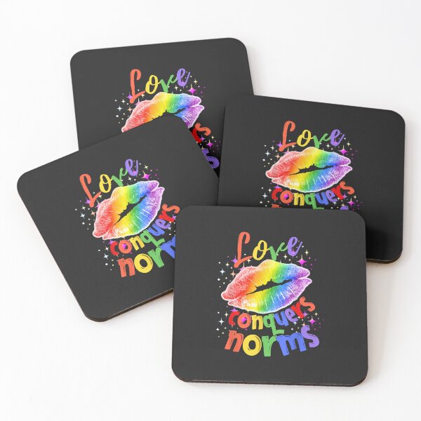 Item preview, Love Conquers Norms LGBT Pride Month designed and sold by PootinTuon.