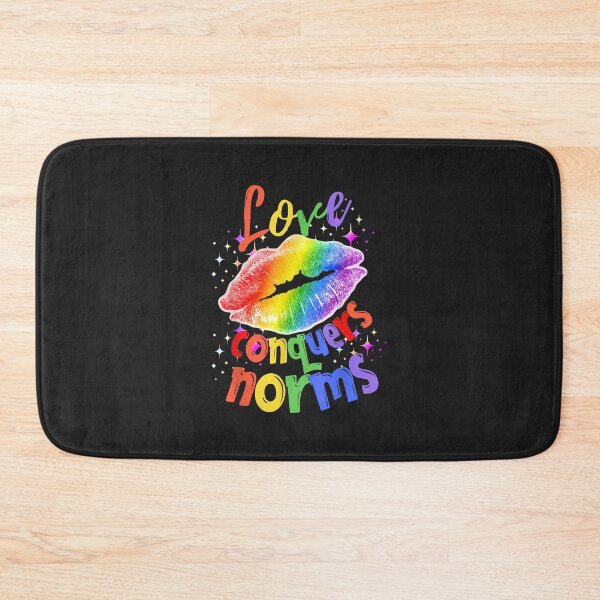 Item preview, Love Conquers Norms LGBT Pride Month designed and sold by PootinTuon.