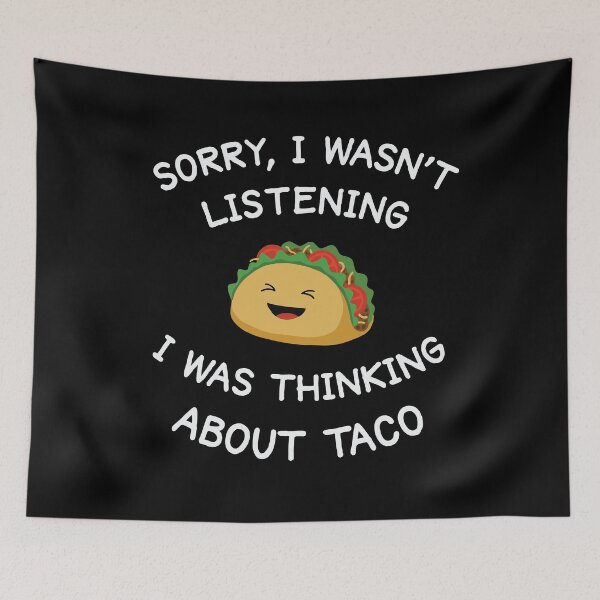 Item preview, Funny Taco Lover designed and sold by Zagach Letters.