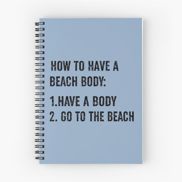 Item preview, How to Have A Beach Body-Black designed and sold by Moeez Javed.