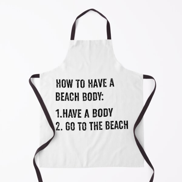 Item preview, How to Have A Beach Body-Black designed and sold by Moeez Javed.