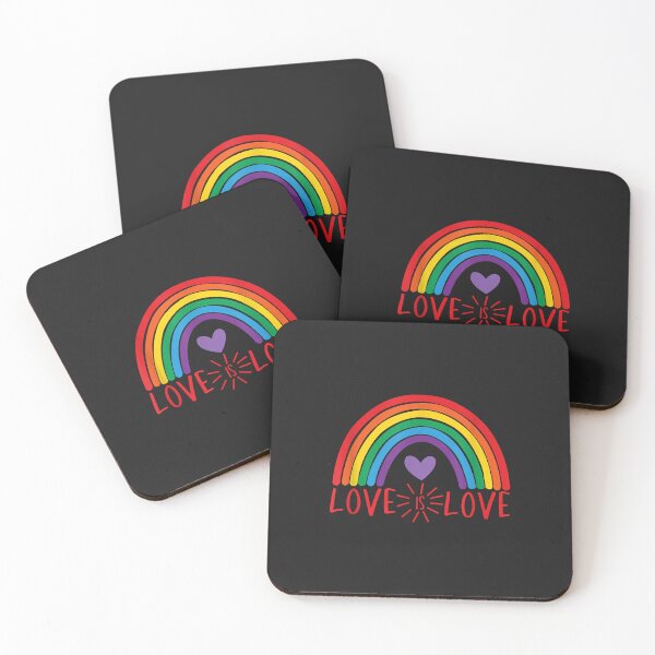 Item preview, Love Rainbow LGBTQ LGBT Pride Hearts Day Valentines Day designed and sold by PootinTuon.