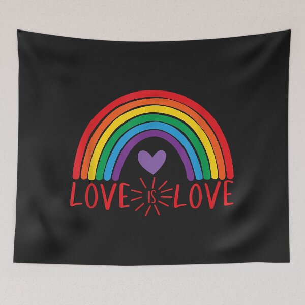 Item preview, Love Rainbow LGBTQ LGBT Pride Hearts Day Valentines Day designed and sold by PootinTuon.