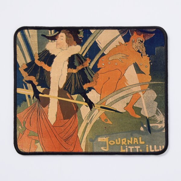 Item preview, Affiche Le Diablotin by Georges de Feure - Vintage Art designed and sold by RickE.