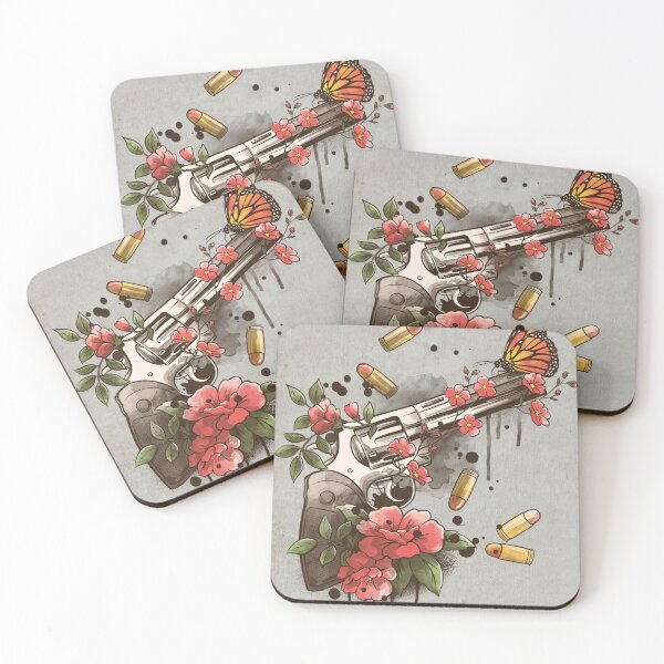 Item preview, Floreal revolver designed and sold by AnimeLifesss.