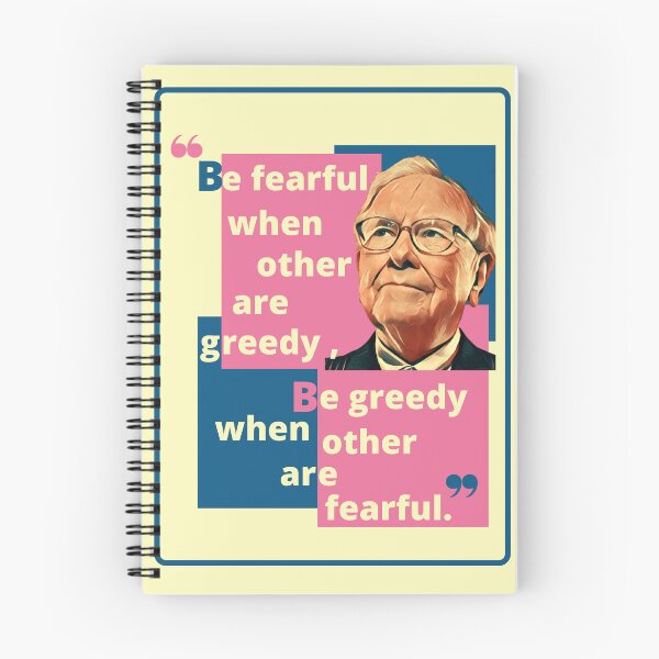 Item preview, Warren Buffett illustration Quotes designed and sold by Aadiimanavv.