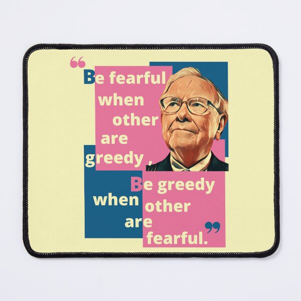 Item preview, Warren Buffett illustration Quotes designed and sold by Aadiimanavv.