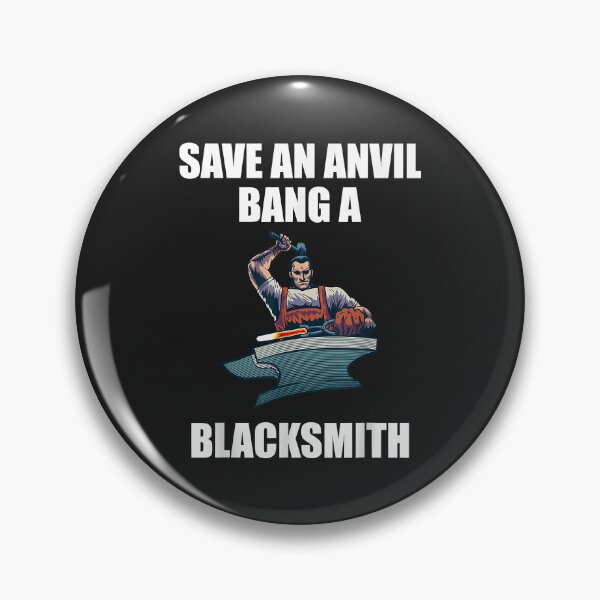 Item preview, Save an Anvil Bang a Blacksmith designed and sold by PootinTuon.