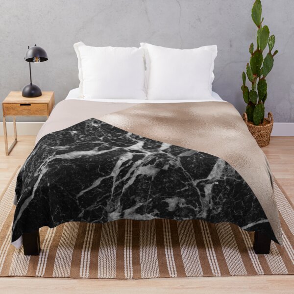 Item preview, Layered rose gold and black campari marble designed and sold by marbleco.