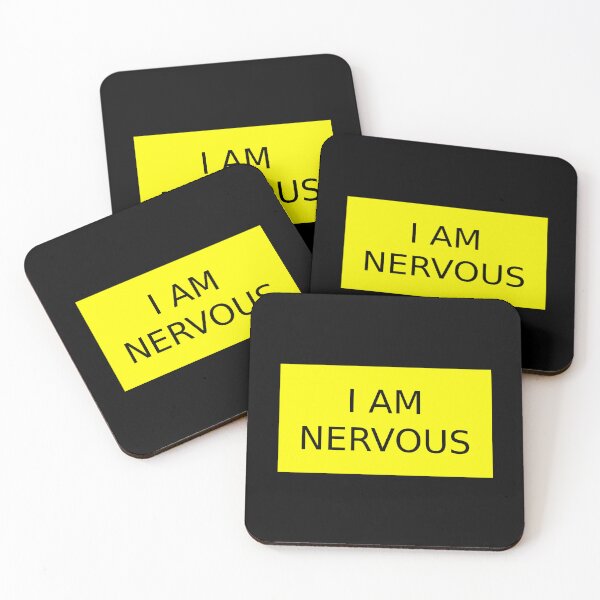 Item preview, I AM NERVOUS designed and sold by ContTraders.