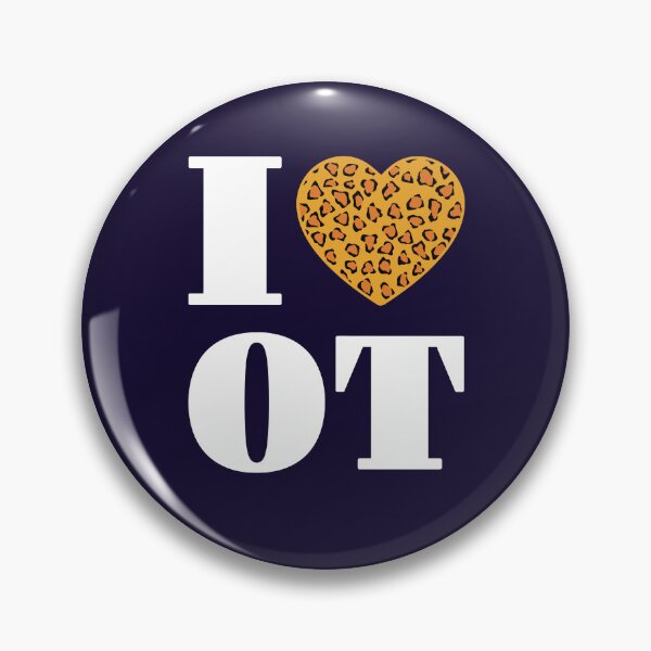 Item preview, I Love OT Occupational Therapy Leopard Cheetah Print designed and sold by jaygo.