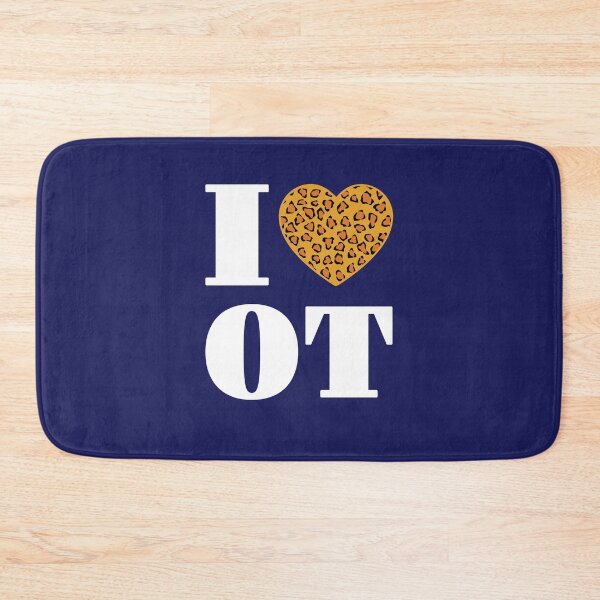 Item preview, I Love OT Occupational Therapy Leopard Cheetah Print designed and sold by jaygo.