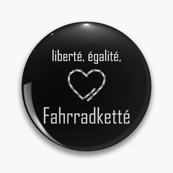 Item preview, liberté, egalité, bicycle chain - white designed and sold by Hans-Rollschuh.