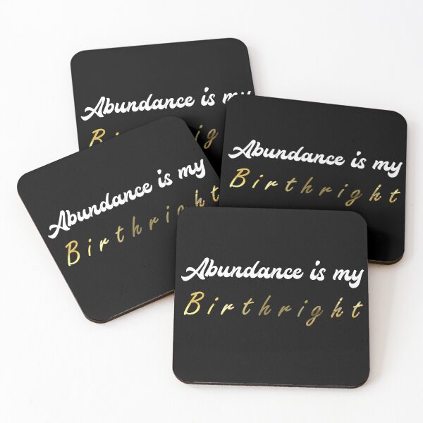 Item preview, Abundance is my Birthright  designed and sold by mad art.