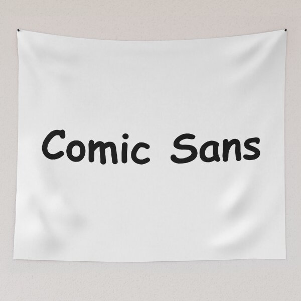 Item preview, Comic Sans Font T-Shirt designed and sold by YourDesigner360.