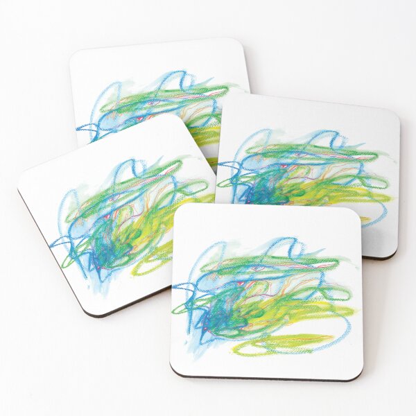 Item preview, Fresh and gentle green & blue designed and sold by kreativnastudio.