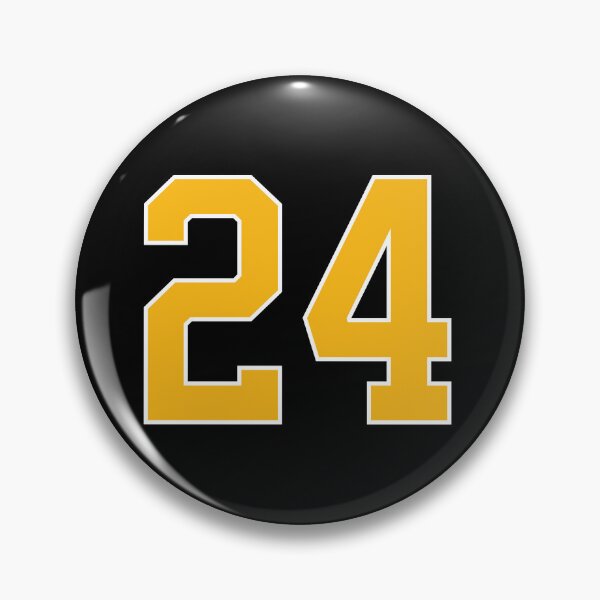 Item preview, Yellow Number 24 lucky sports jersey twenty four designed and sold by HeavyStyle.