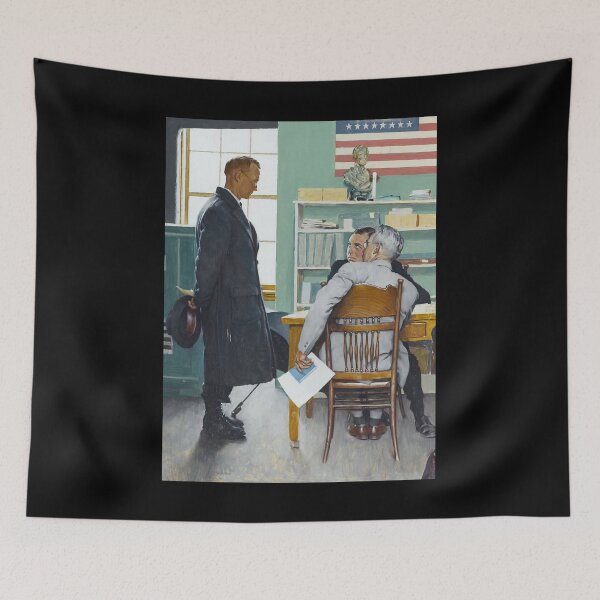 Item preview, For Mens Womens Norman Rockwell Paintings Art Print Gifts Movie Fan designed and sold by ZenaBarton56.