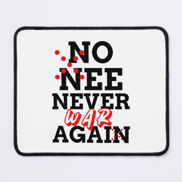 Item preview, A peace and no more war T-Shirt Design, no nee never again designed and sold by MayaAndNora.