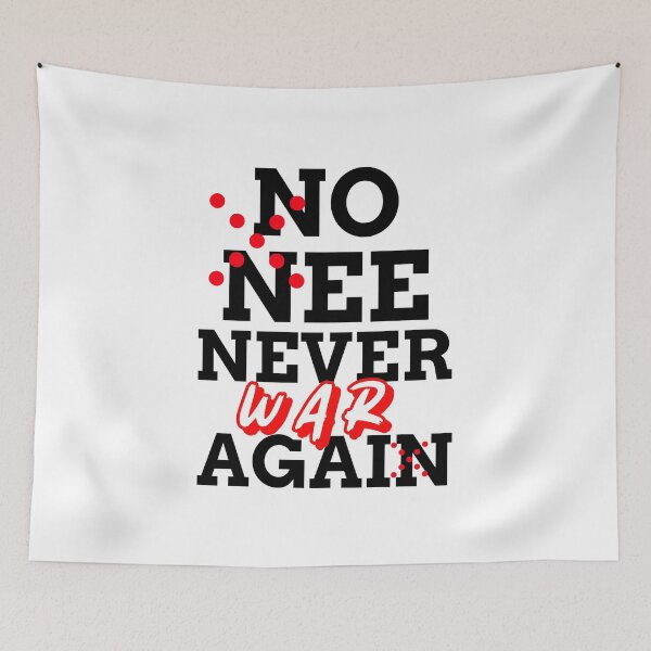 Item preview, A peace and no more war T-Shirt Design, no nee never again designed and sold by MayaAndNora.