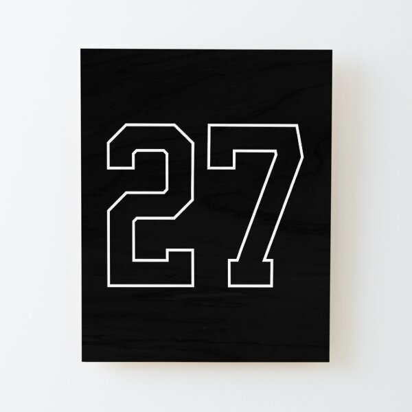 Official Team League #27 Jersey Number 27 Sports Jersey Tank Top