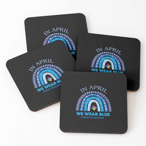 Item preview, In April We Wear Blue Autism Awareness designed and sold by simplife-art.