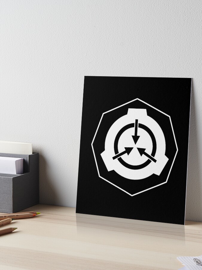 SCP Foundation Rectencular Symbol | Art Board Print