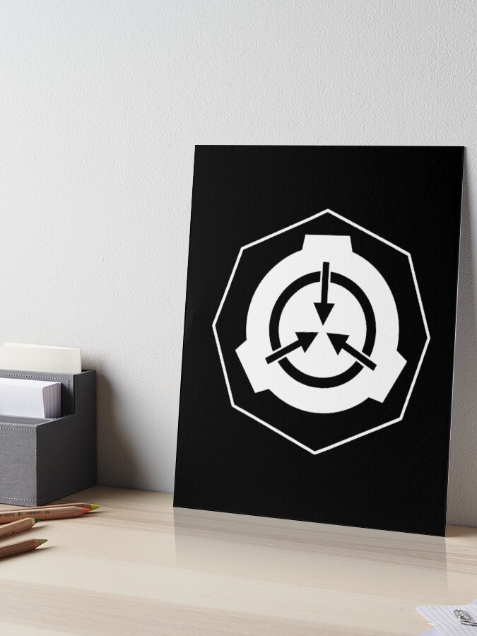 Cracked SCP Logo | Art Board Print