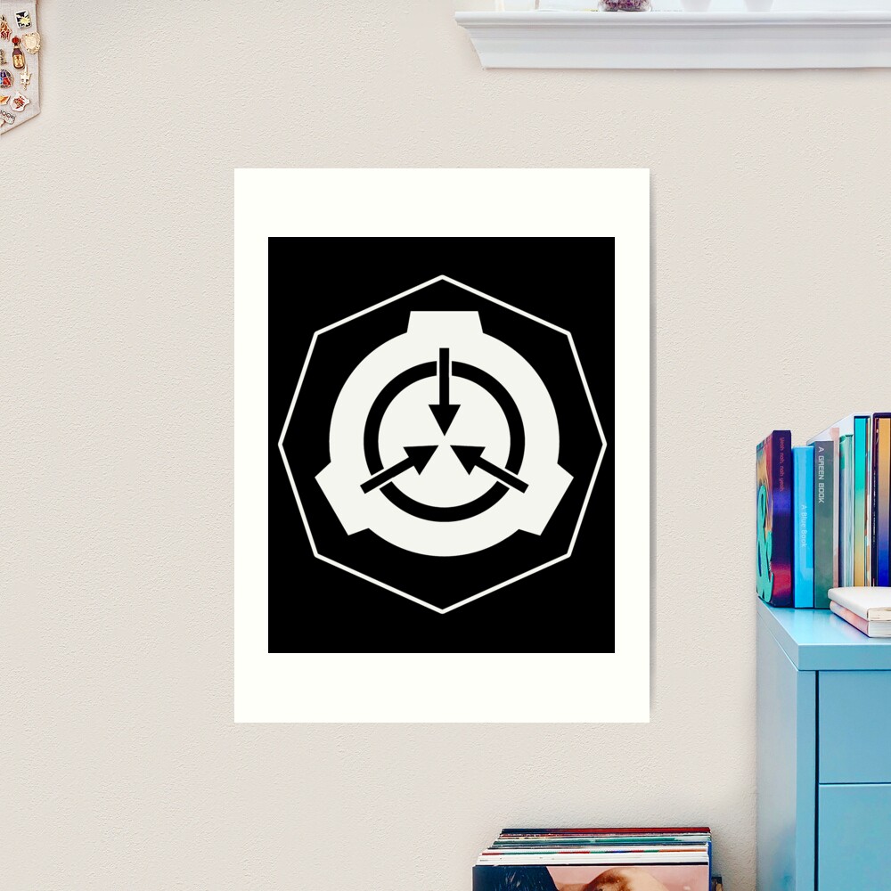 SCP Foundation Rectencular Symbol Art Board Print for Sale by Rebellion-10