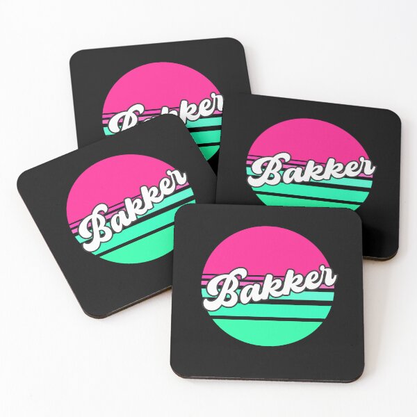 Item preview, Achternaam Bakker, The Netherlands Surname, Olanda designed and sold by DiensDesign.