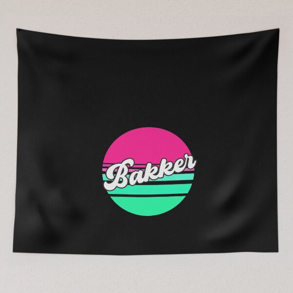 Item preview, Achternaam Bakker, The Netherlands Surname, Olanda designed and sold by DiensDesign.