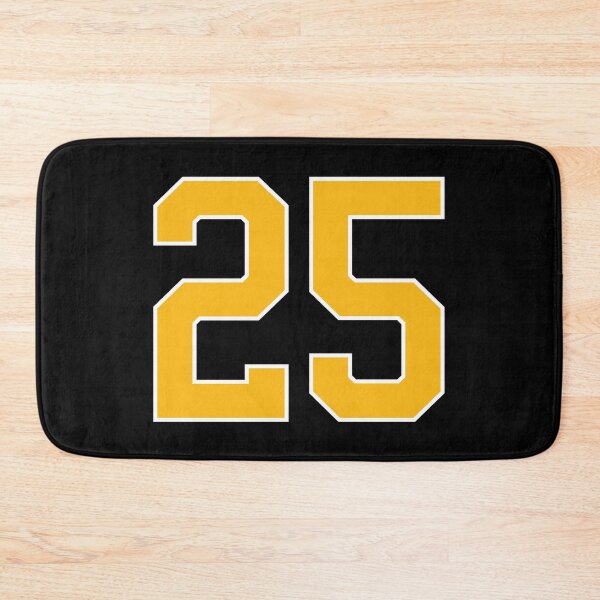 Item preview, Yellow Number 25 lucky sports jersey twenty five designed and sold by HeavyStyle.