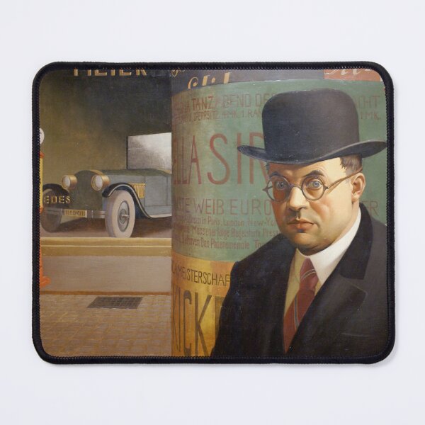 Item preview, Self Portrait by Georg Scholz - Vintage Art designed and sold by RickE.
