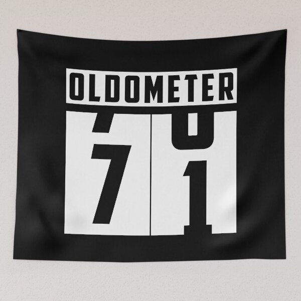 Item preview, Oldometer counter Number 71 birthday designed and sold by HeavyStyle.