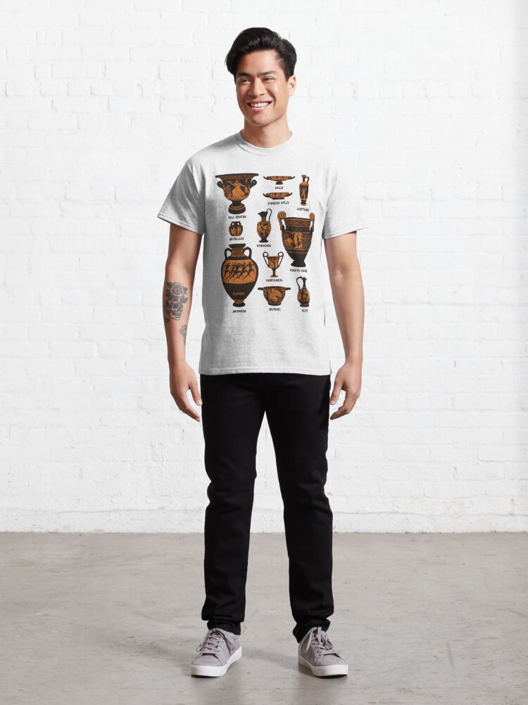 Alternate view of Ancient Greek Pottery Classic T-Shirt