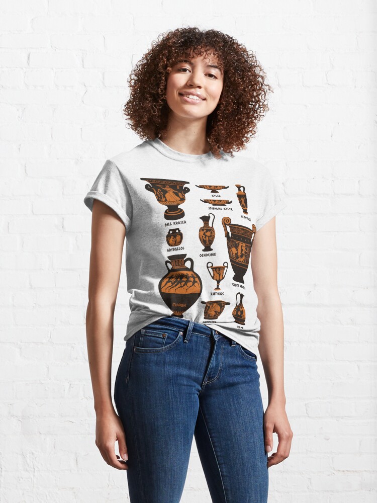 Alternate view of Ancient Greek Pottery Classic T-Shirt