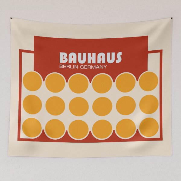 Item preview, Bauhaus - Retro / Art Deco architecture discipline from Berlin, Germany - Available in posters, etc - Minimal designed and sold by ArcFoundationCo.