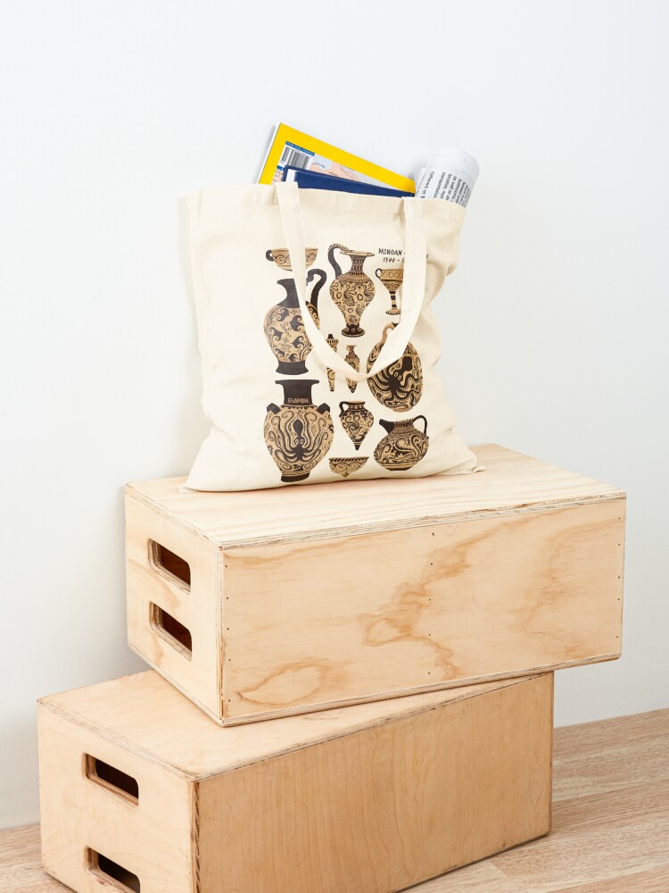 Alternate view of Late Minoan Ceramics Tote Bag