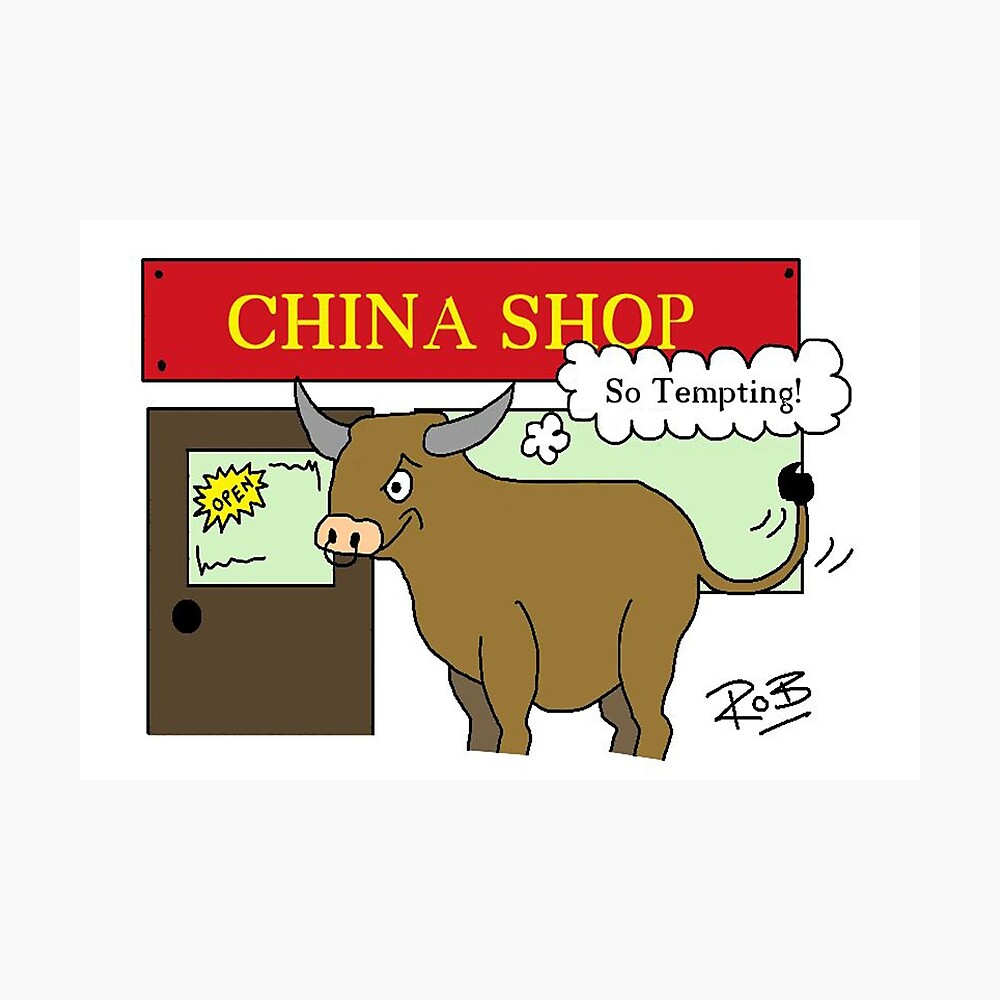 Bull in a China Shop Bull in a China Shop