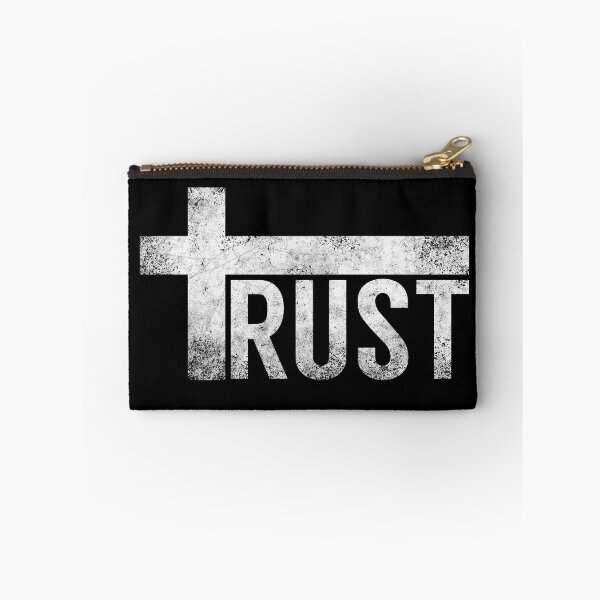 Item preview, Vintage Trust Cross - Christian Design, Trust Jesus designed and sold by avataraustin.