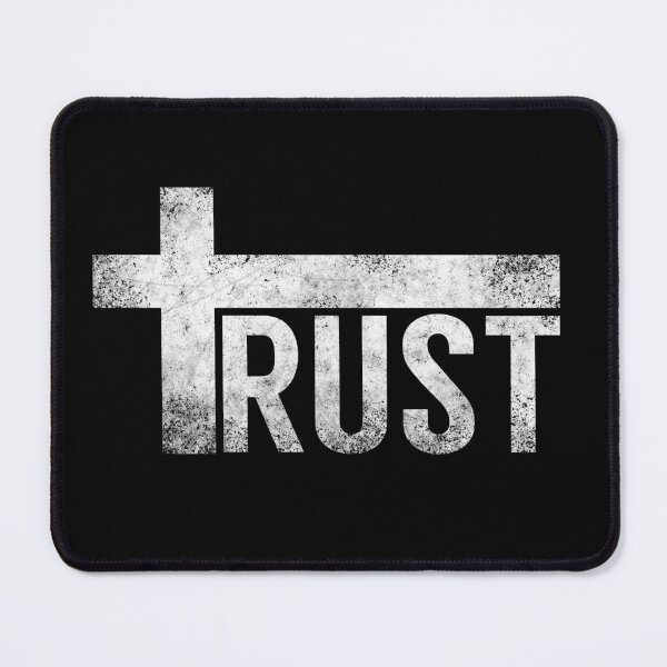 Item preview, Vintage Trust Cross - Christian Design, Trust Jesus designed and sold by avataraustin.
