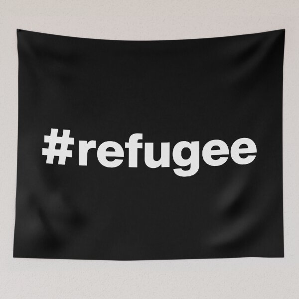 Item preview, Hashtag refugee designed and sold by ArtIsParty.