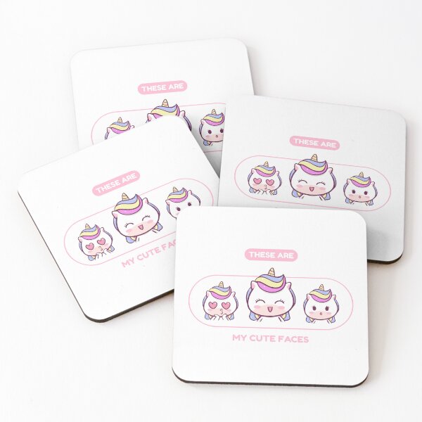 Item preview, Cute Unicorn Faces designed and sold by Unicorn7Magic.