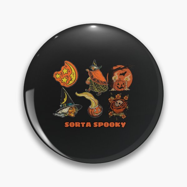 Item preview, Sorta Spooky_halloween Sticker designed and sold by PootinTuon.