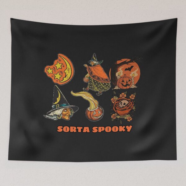 Item preview, Sorta Spooky_halloween Sticker designed and sold by PootinTuon.