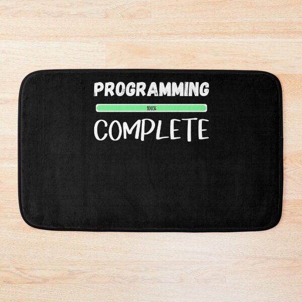 Item preview, Programming Complete designed and sold by Zilch-o.
